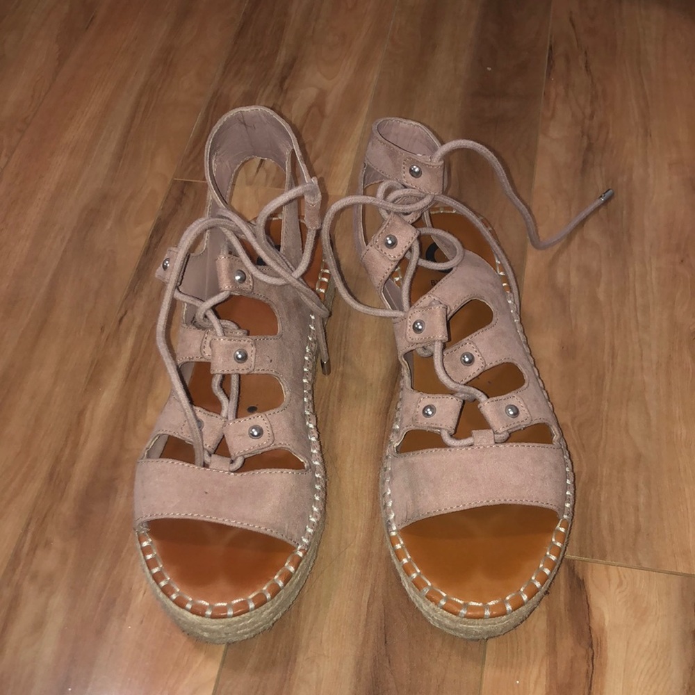 G by Guess Keeny Platform Espadrilles Sandals